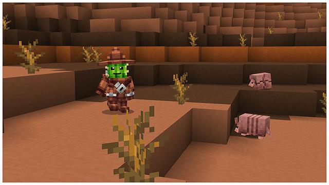 Screenshot of the Minecraft Bedrock Marketplace product Isekai Buddy: Juss the Cacta created by Carper Creative.