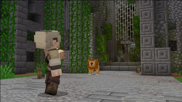 Screenshot of the Minecraft Bedrock Marketplace product Jungle Dungeons created by Carper Creative.