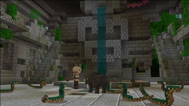 Screenshot of the Minecraft Bedrock Marketplace product Jungle Dungeons created by Carper Creative.