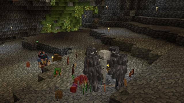 Screenshot of the Minecraft Bedrock Marketplace product Magic Hats created by Carper Creative.