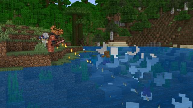 Screenshot of the Minecraft Bedrock Marketplace product Magic Hats created by Carper Creative.