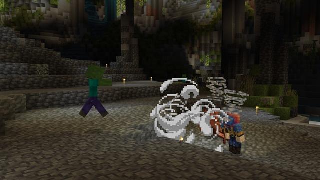 Screenshot of the Minecraft Bedrock Marketplace product Magic Hats created by Carper Creative.