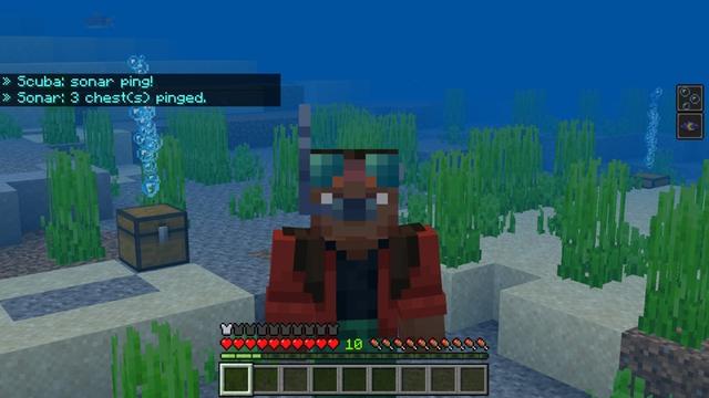 Screenshot of the Minecraft Bedrock Marketplace product Magic Hats created by Carper Creative.