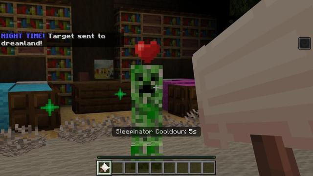 Screenshot of the Minecraft Bedrock Marketplace product Meme Weapons created by Carper Creative.