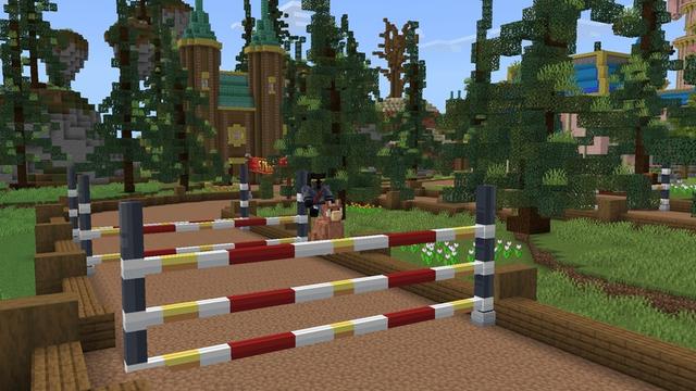 Screenshot of the Minecraft Bedrock Marketplace product Pet Paradise created by Carper Creative.