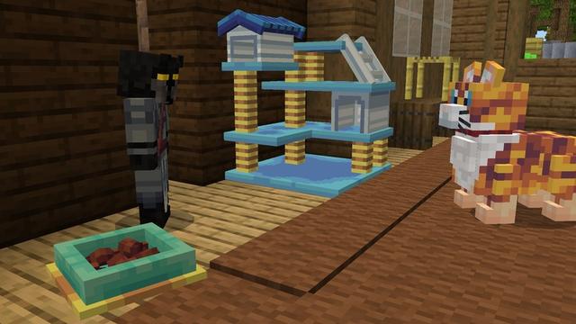 Screenshot of the Minecraft Bedrock Marketplace product Pet Paradise created by Carper Creative.