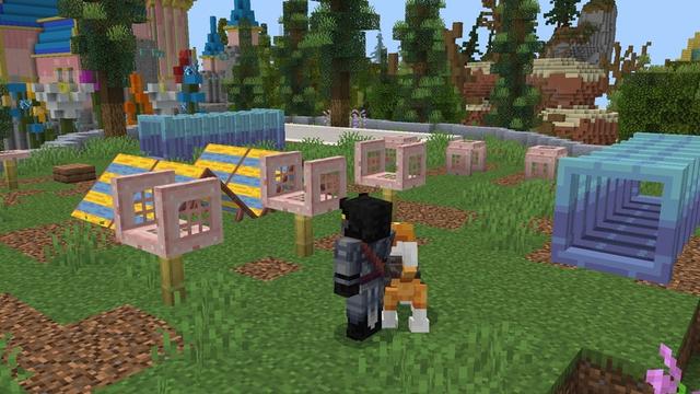 Screenshot of the Minecraft Bedrock Marketplace product Pet Paradise created by Carper Creative.