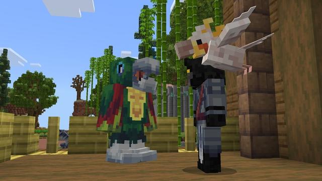 Screenshot of the Minecraft Bedrock Marketplace product Pet Paradise created by Carper Creative.