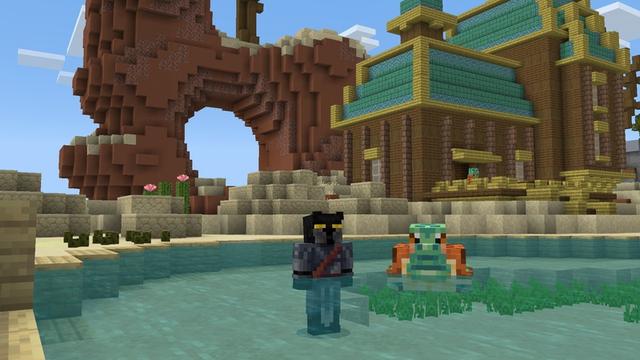 Screenshot of the Minecraft Bedrock Marketplace product Pet Paradise created by Carper Creative.