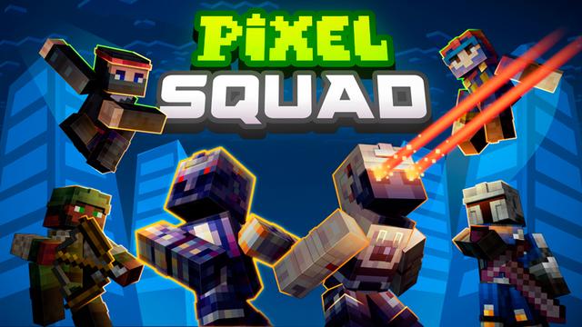 Thumbnail of the Minecraft Bedrock Marketplace product Pixel Squad created by Carper Creative.