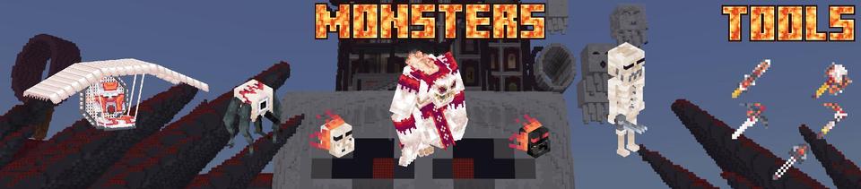 Panorama of the Minecraft Bedrock Marketplace product Screaming House created by Carper Creative.