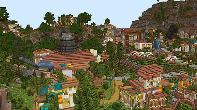 Screenshot of the Minecraft Bedrock Marketplace product The Llama Glama Gang created by Carper Creative.