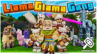 Thumbnail of the Minecraft Bedrock Marketplace product Die Llama-Glamabande created by Carper Creative.