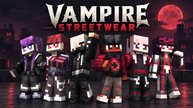 Thumbnail of the Minecraft Bedrock Marketplace product Vampire Streetwear created by Carper Creative.