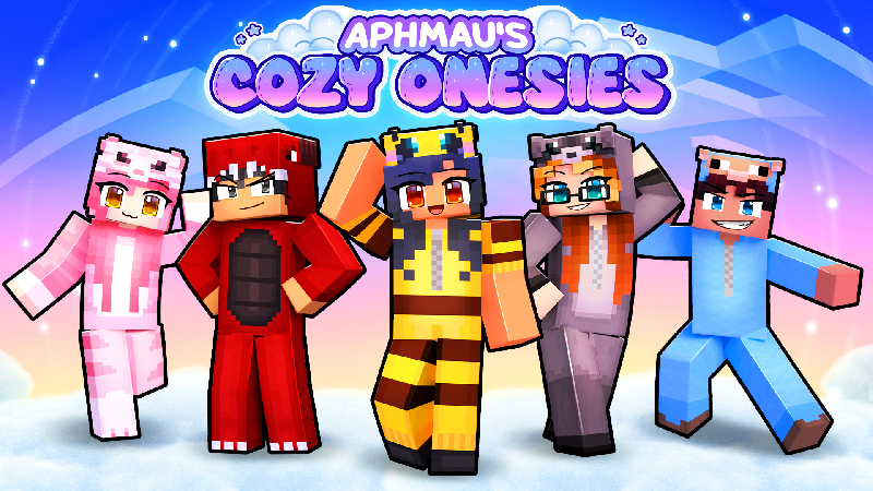 Thumbnail of the Minecraft Bedrock Marketplace product Aphmau's Cozy Onesies created by CatFace.