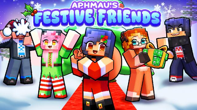Thumbnail of the Minecraft Bedrock Marketplace product Aphmau's Festive Friends created by CatFace.