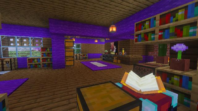 Screenshot of the Minecraft Bedrock Marketplace product Aphmau's Pink Tree created by CatFace.