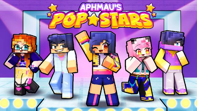 Thumbnail of the Minecraft Bedrock Marketplace product Aphmau's Pop Stars created by CatFace.