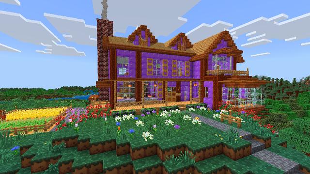 Screenshot of the Minecraft Bedrock Marketplace product Aphmau's Slime Life created by CatFace.