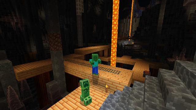 Screenshot of the Minecraft Bedrock Marketplace product Aphmau's Slime Life created by CatFace.