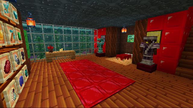 Screenshot of the Minecraft Bedrock Marketplace product Aphmau's Slime Life created by CatFace.