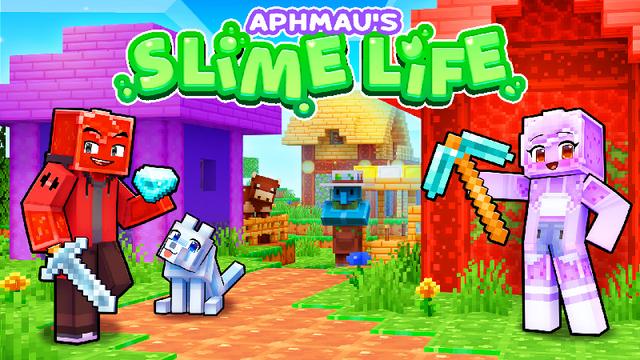 Thumbnail of the Minecraft Bedrock Marketplace product Aphmau's Slime Life created by CatFace.