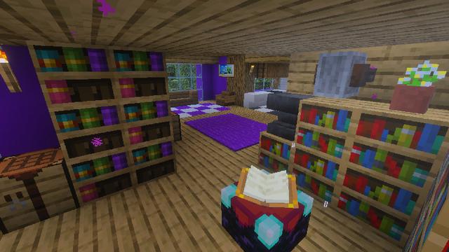 Screenshot of the Minecraft Bedrock Marketplace product Aphmau's Wolf Mountain created by CatFace.
