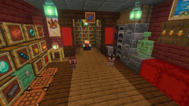 Screenshot of the Minecraft Bedrock Marketplace product Aphmau's Wolf Mountain created by CatFace.