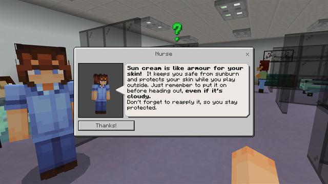 Screenshot of the Minecraft Bedrock Marketplace product Detect & Diagnose created by Causeway Digital.