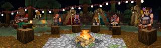 Panorama of the Minecraft Bedrock Marketplace product MusicCrafter Add-On created by Causeway Digital.