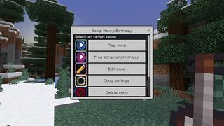 Screenshot of the Minecraft Bedrock Marketplace product MusicCrafter Add-On created by Causeway Digital.