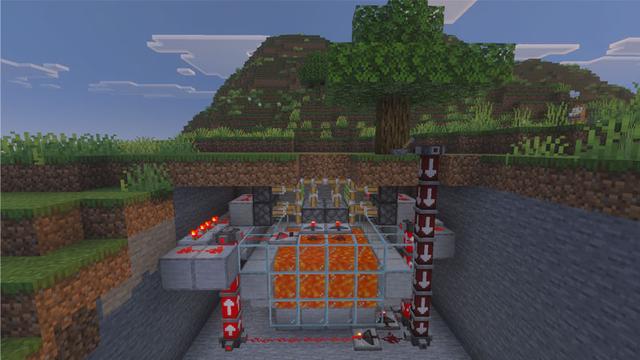 Screenshot of the Minecraft Bedrock Marketplace product Redstone Plus Add-On created by Causeway Digital.