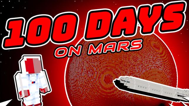 Thumbnail of the Minecraft Bedrock Marketplace product 100 Tage auf dem Mars created by ChewMingo.