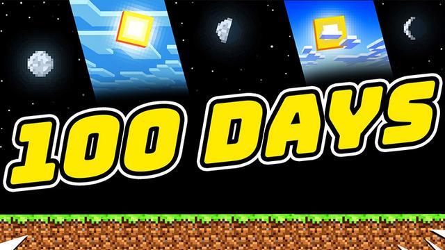 Thumbnail of the Minecraft Bedrock Marketplace product 100 Tage created by ChewMingo.