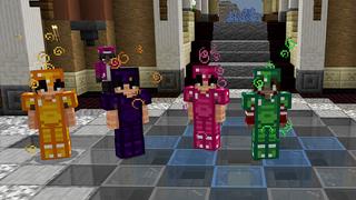 Screenshot of the Minecraft Bedrock Marketplace product ARMOR++ created by ChewMingo.