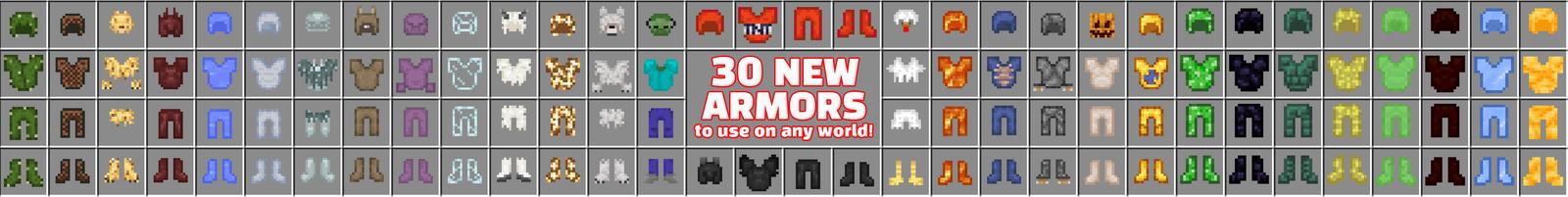 Panorama of the Minecraft Bedrock Marketplace product ARMOR created by ChewMingo.