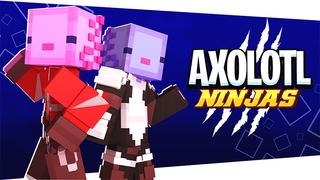 Thumbnail of the Minecraft Bedrock Marketplace product Axolotl Ninjas created by ChewMingo.