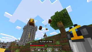 Screenshot of the Minecraft Bedrock Marketplace product BUCKET+ created by ChewMingo.