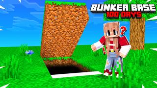 Thumbnail of the Minecraft Bedrock Marketplace product BUNKER BASE 100 DAYS! created by ChewMingo.