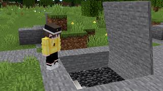 Screenshot of the Minecraft Bedrock Marketplace product BUNKER BASE created by ChewMingo.