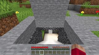 Screenshot of the Minecraft Bedrock Marketplace product BUNKER BASE created by ChewMingo.