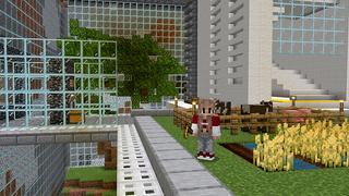 Screenshot of the Minecraft Bedrock Marketplace product BUNKER BASE created by ChewMingo.