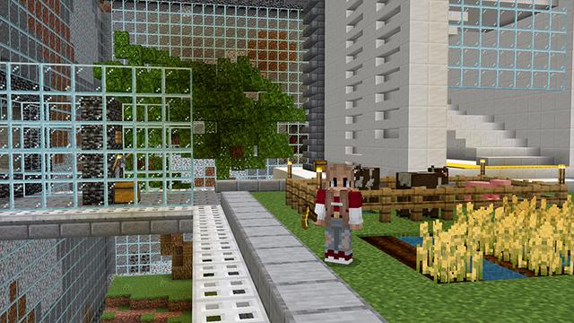 Screenshot of the Minecraft Bedrock Marketplace product BUNKER BASE created by ChewMingo.