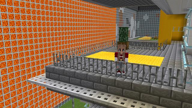 Screenshot of the Minecraft Bedrock Marketplace product BUNKER BASE created by ChewMingo.