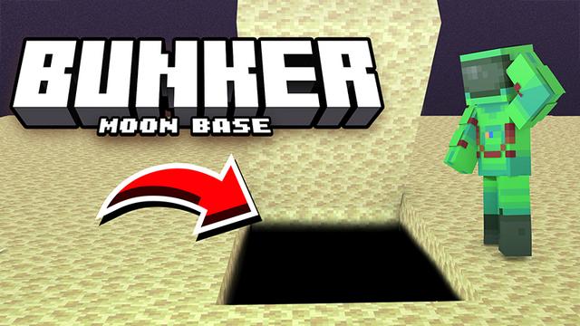 Thumbnail of the Minecraft Bedrock Marketplace product BUNKER MONDBASIS created by ChewMingo.