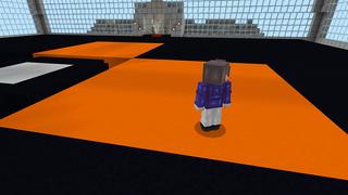 Screenshot of the Minecraft Bedrock Marketplace product Button Race created by ChewMingo.