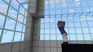 Screenshot of the Minecraft Bedrock Marketplace product Button Race created by ChewMingo.