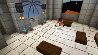 Screenshot of the Minecraft Bedrock Marketplace product Button Race created by ChewMingo.