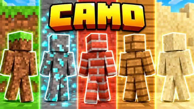 Thumbnail of the Minecraft Bedrock Marketplace product Camo created by ChewMingo.