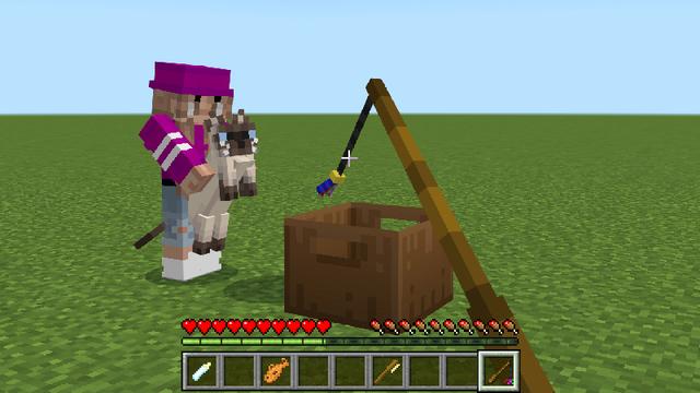 Screenshot of the Minecraft Bedrock Marketplace product CATS Add-On created by ChewMingo.